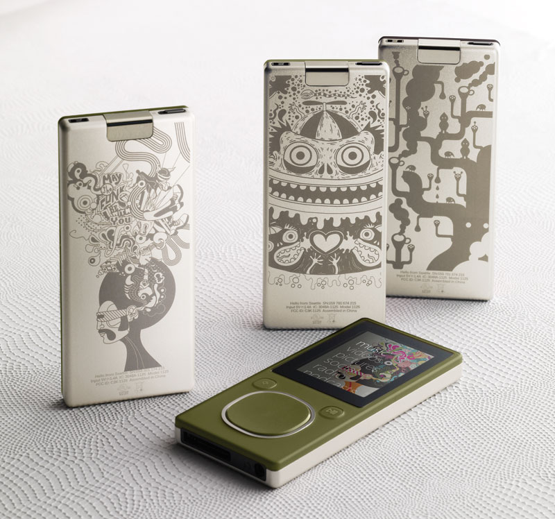 Illustration for article titled Custom Zune Originals Pretty Damn Good Looking